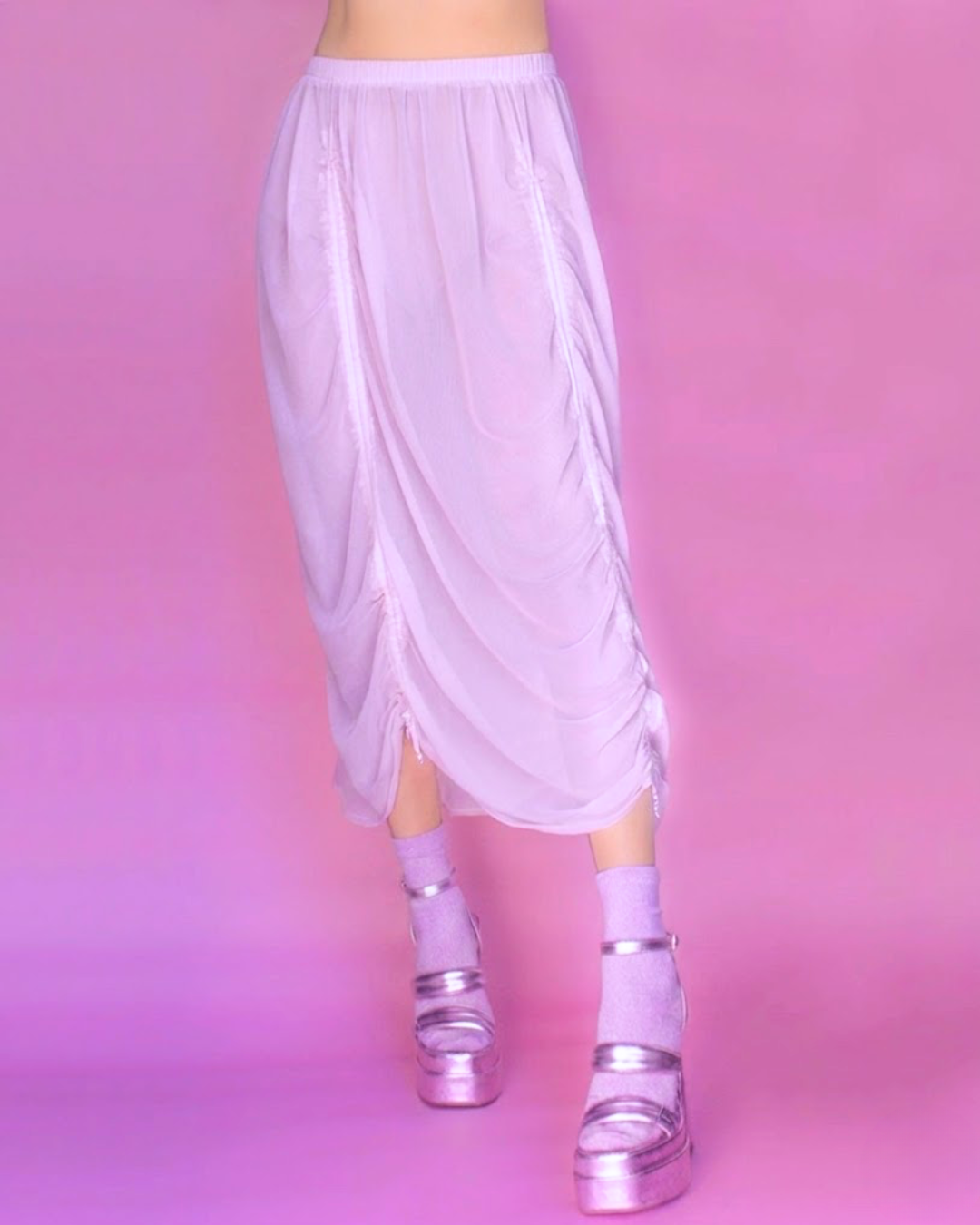 Falda Aquaria Lila